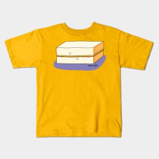 Fresh bread with butter and coconut jam Kids T-Shirt